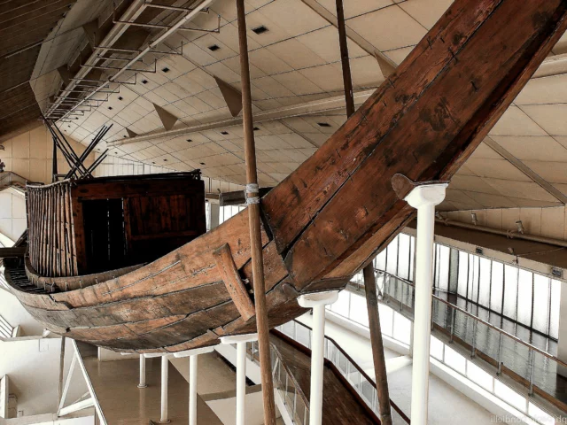 La barca egiziana Cheope - Khufu