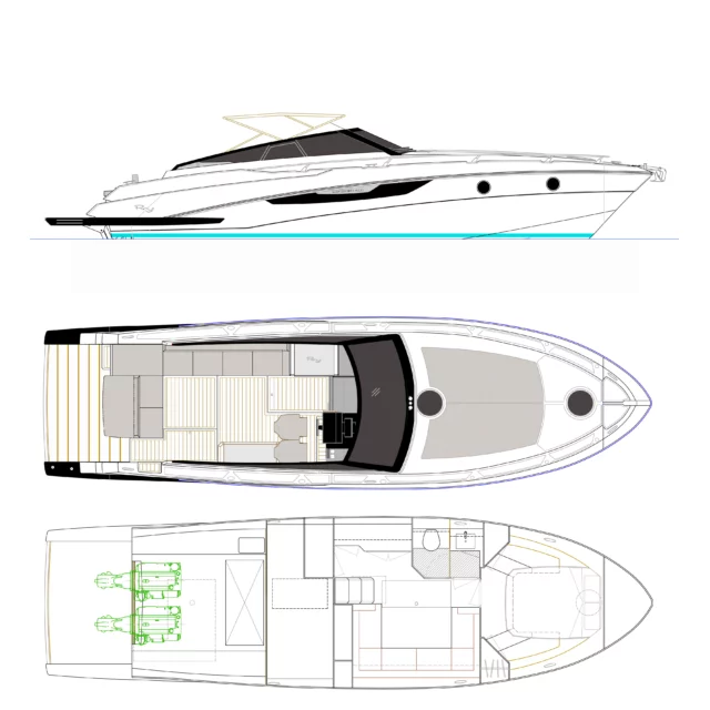 U:Disegni BarcheParana 38 2013Spider 40 viste e pdfSpider 40