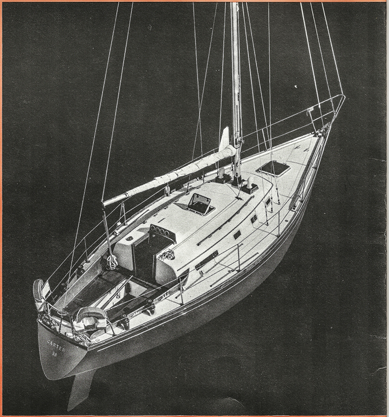 Barche d'epoca carter 33