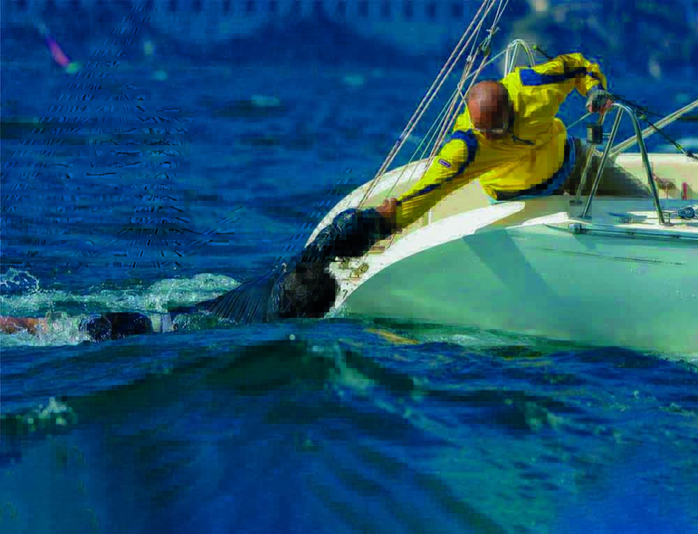 recupero uomo a mare