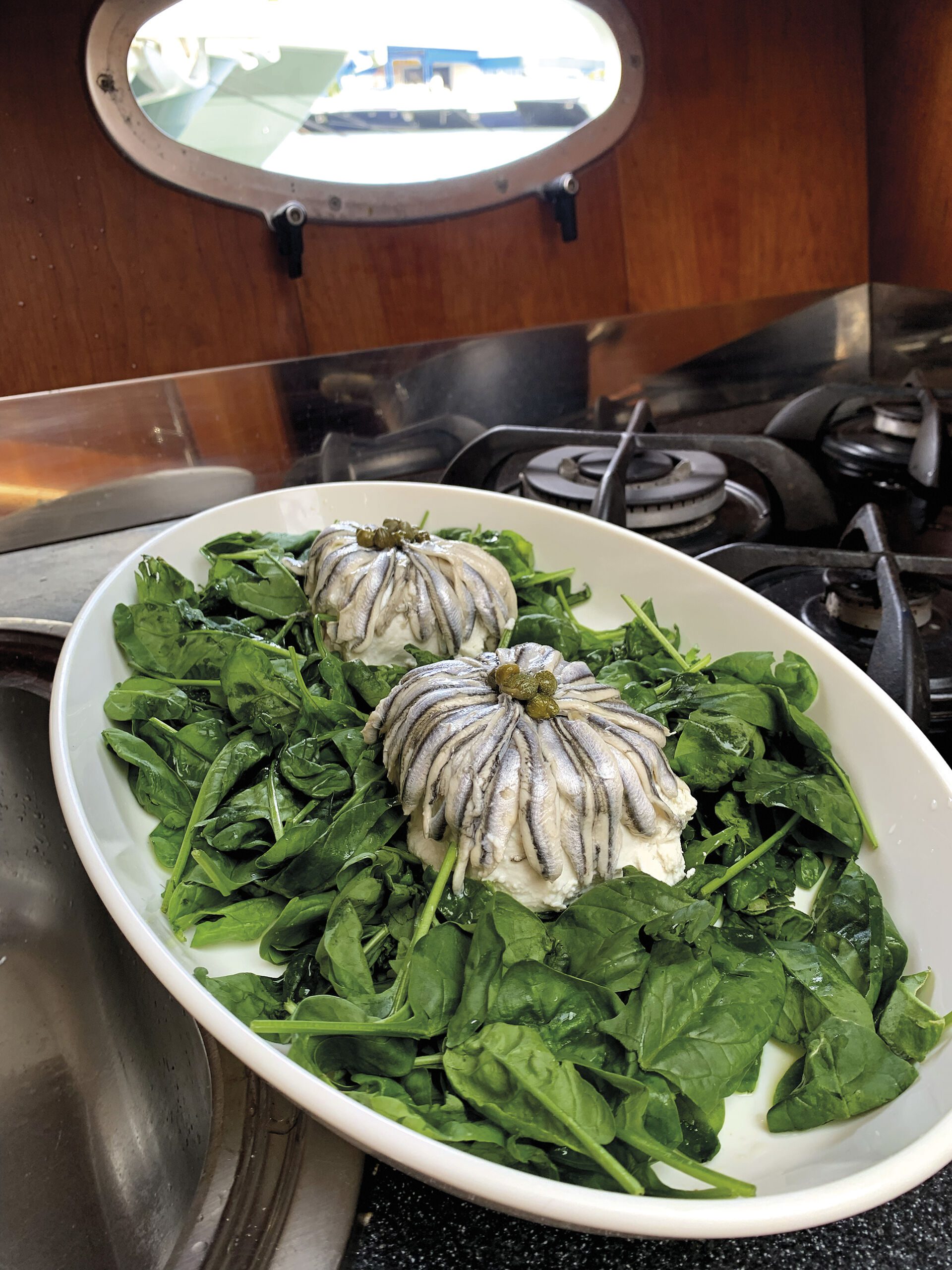 ricotta-alici e capperi