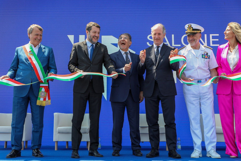 Salone Nautico Venezia: oggi il taglio del nastro con Brugnaro, La Russa, Salvini, Zaia, Credendino, Brunetta e Zoppas