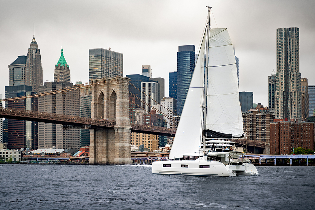 Lagoon 46 Furling Boom