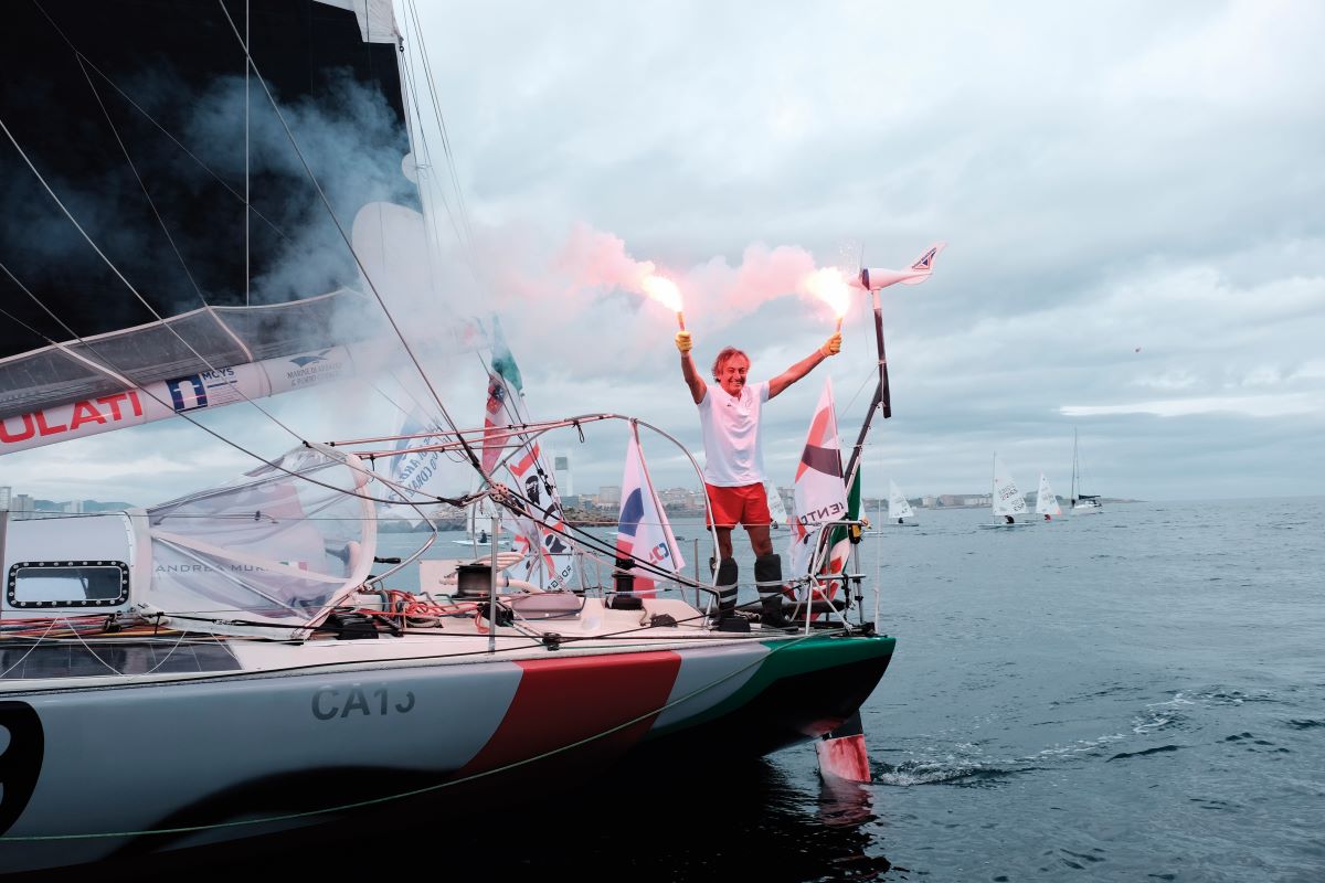 Arrivo di Andrea Mura