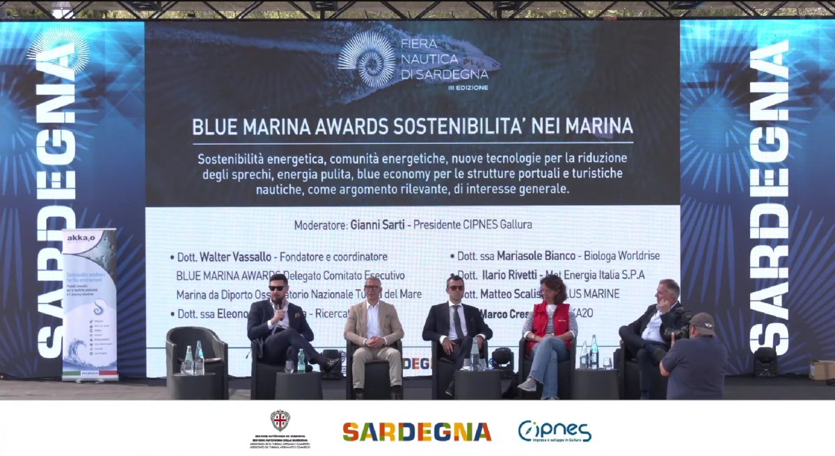MET sostiene la Blue Economy ai Blue Marina Awards