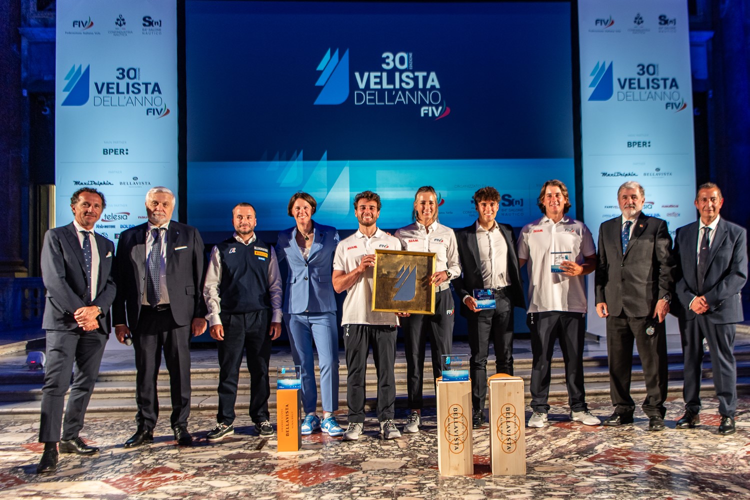 Velista dell'anno: Ruggero Tita e Caterina Banti trionfano. Nessun Dorma e Guido Baroni premiati. Presentata la squadra olimpica.