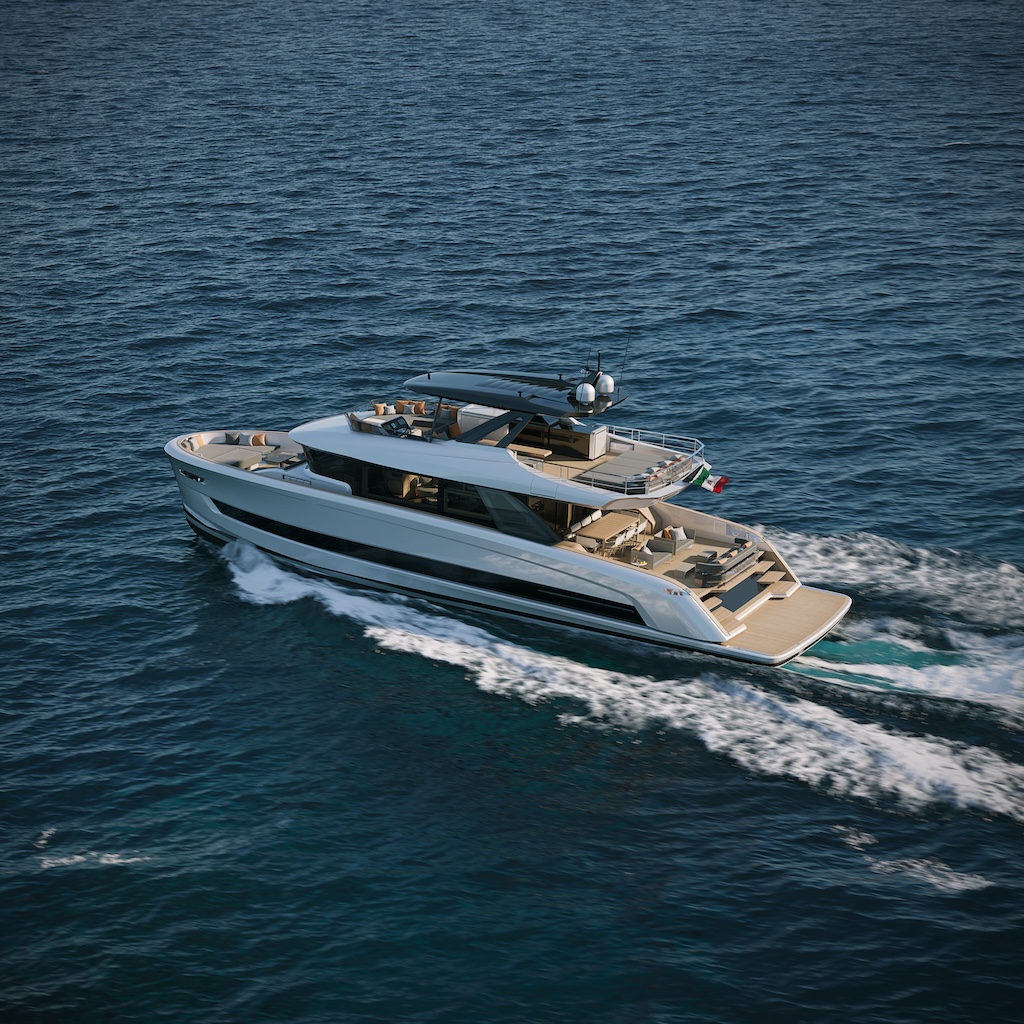 Scopri il nuovo Solaris Power 70 Long Range: comfort, eleganza e performance per crociere indimenticabili in mare.