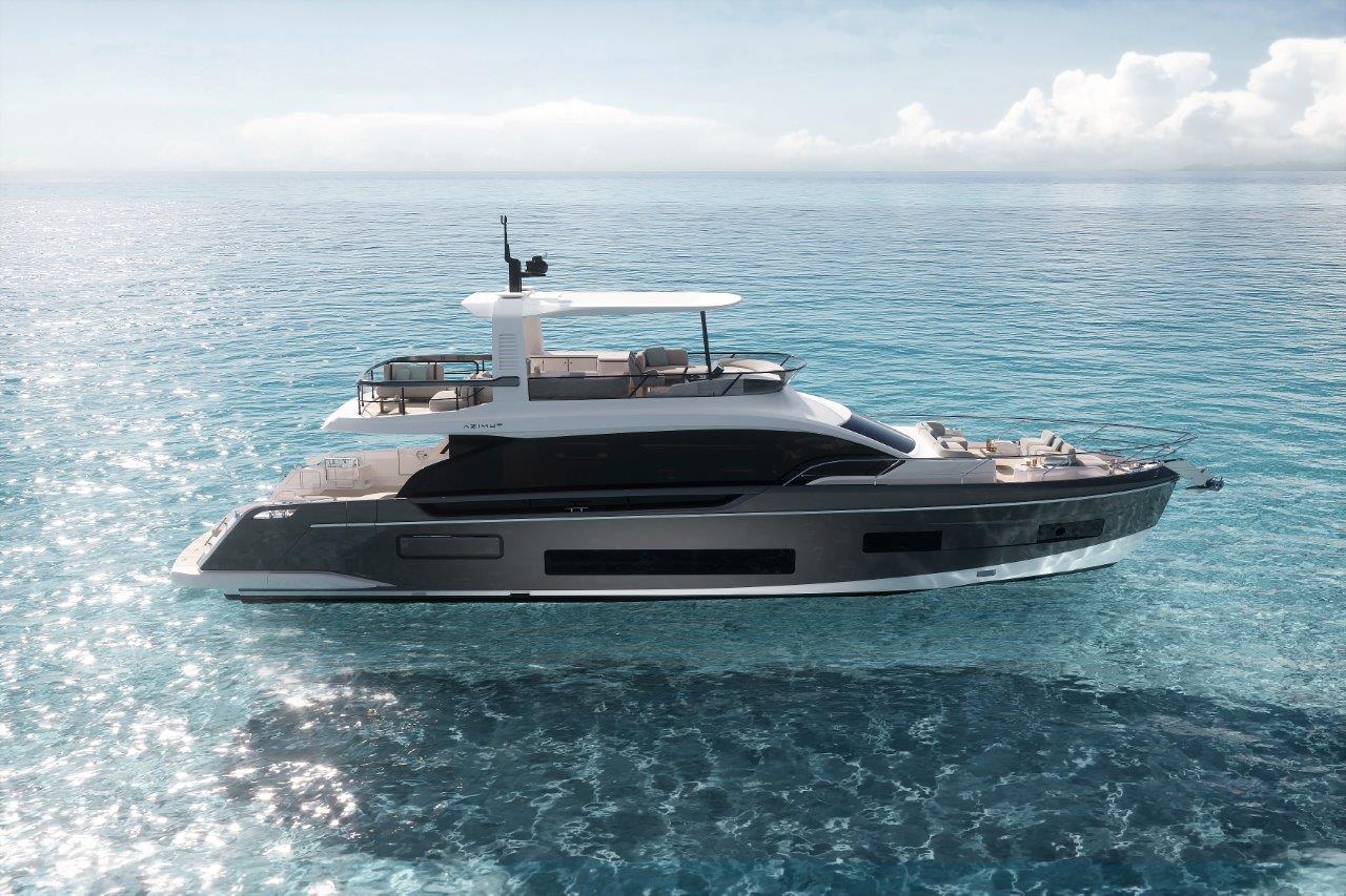 Scopri Azimut Fly 62 al Cannes Yachting Festival 2024: rivoluzionario Beach Cockpit e design innovativo per un lusso senza precedenti.