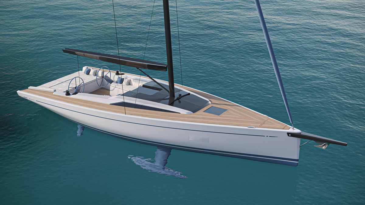 Scopri Grand Soleil Blue al Boot Düsseldorf 2025: design eco-friendly, innovazione e sostenibilità in mare.