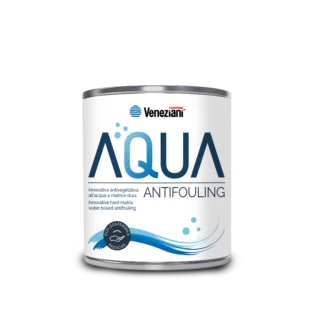 AQUA Antifouling: l'antivegetativa ecologica di Veneziani Yachting, alte prestazioni e rispetto per l'ambiente marino.