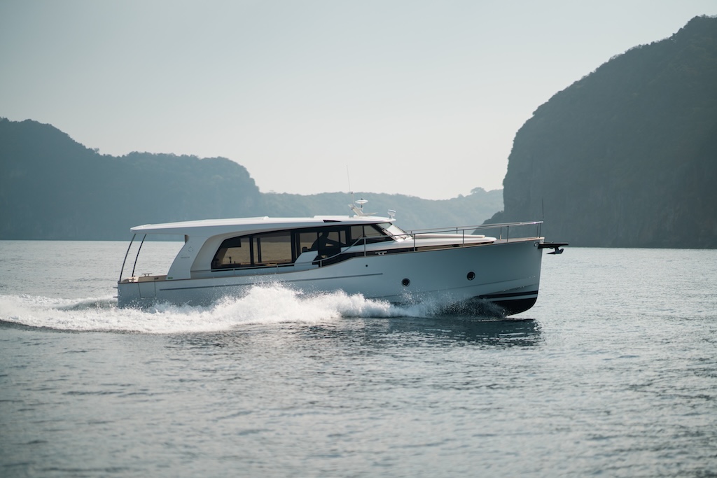 Scopri Greenline Yachts al Boot Düsseldorf 2025: Greenline 40, 45 Coupe e il rivoluzionario Responsible Power Pack.