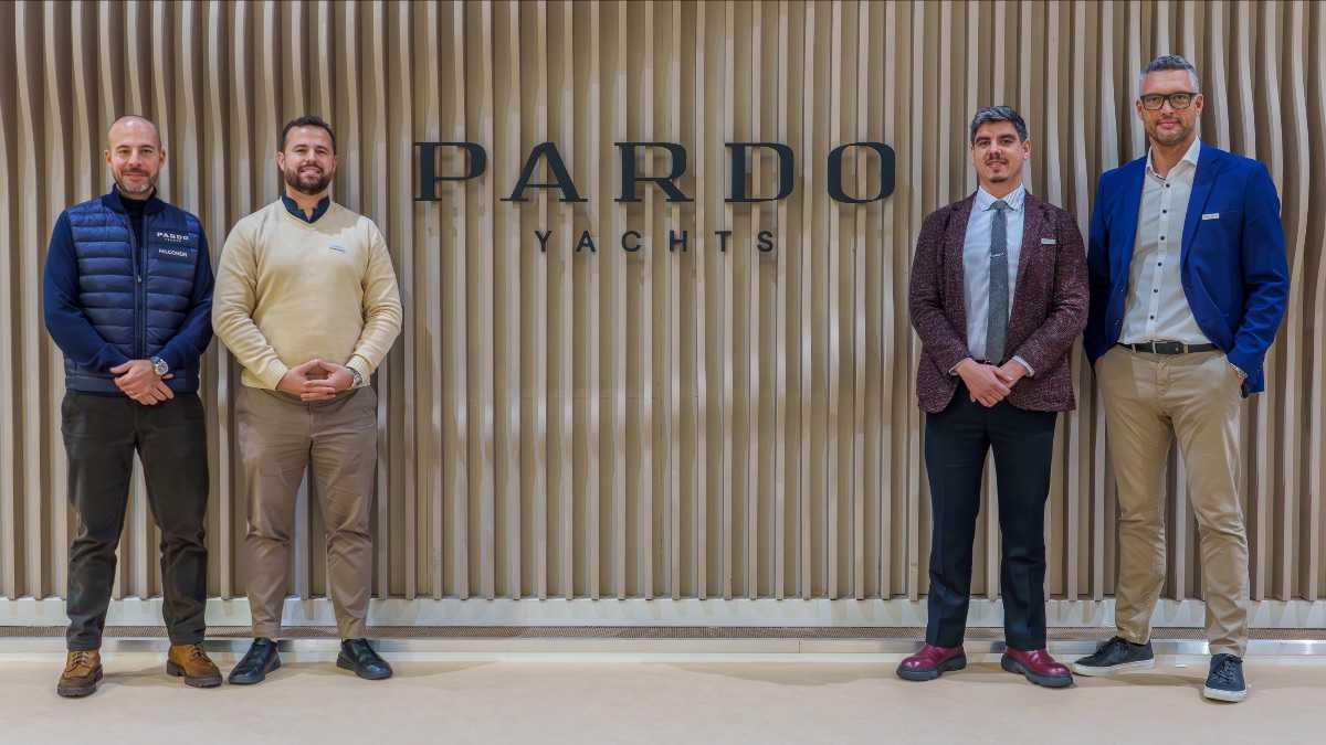 Pardo Yachts debutta a Dubai con Ocean 360 e presenta Pardo 38 e 43 al Dubai International Boat Show 2025.