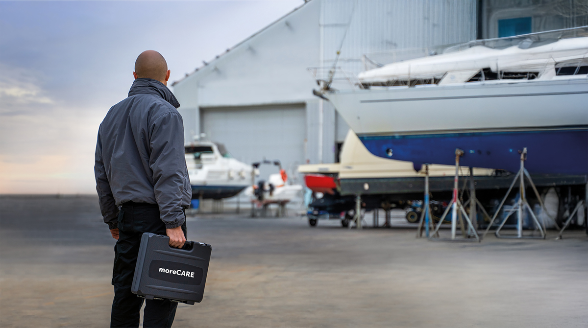 Quick Group presenta moreCARE al Palm Beach Boat Show 2025: una Service Suite innovativa per attrezzature nautiche.
