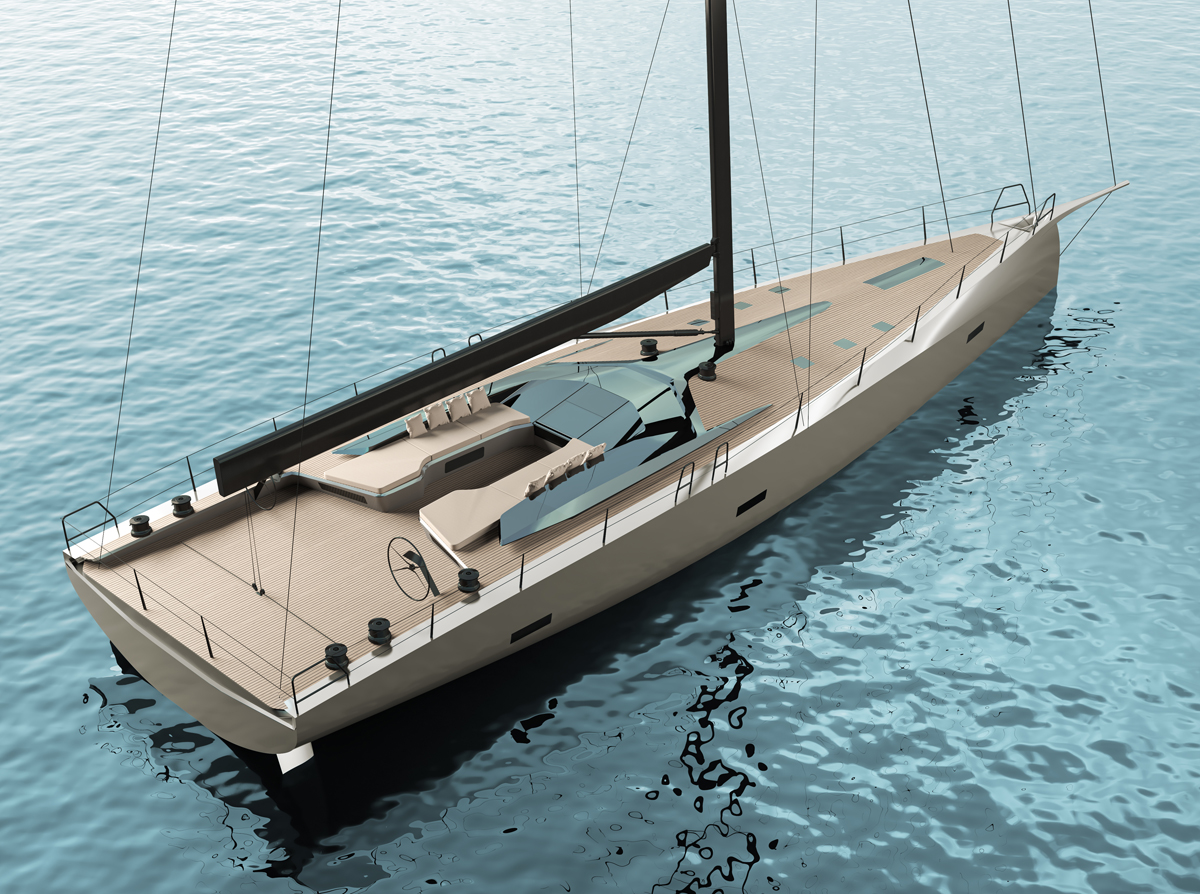 Mylius M72: super fast cruiser in carbonio che unisce performance da regata a comfort ed eleganza.