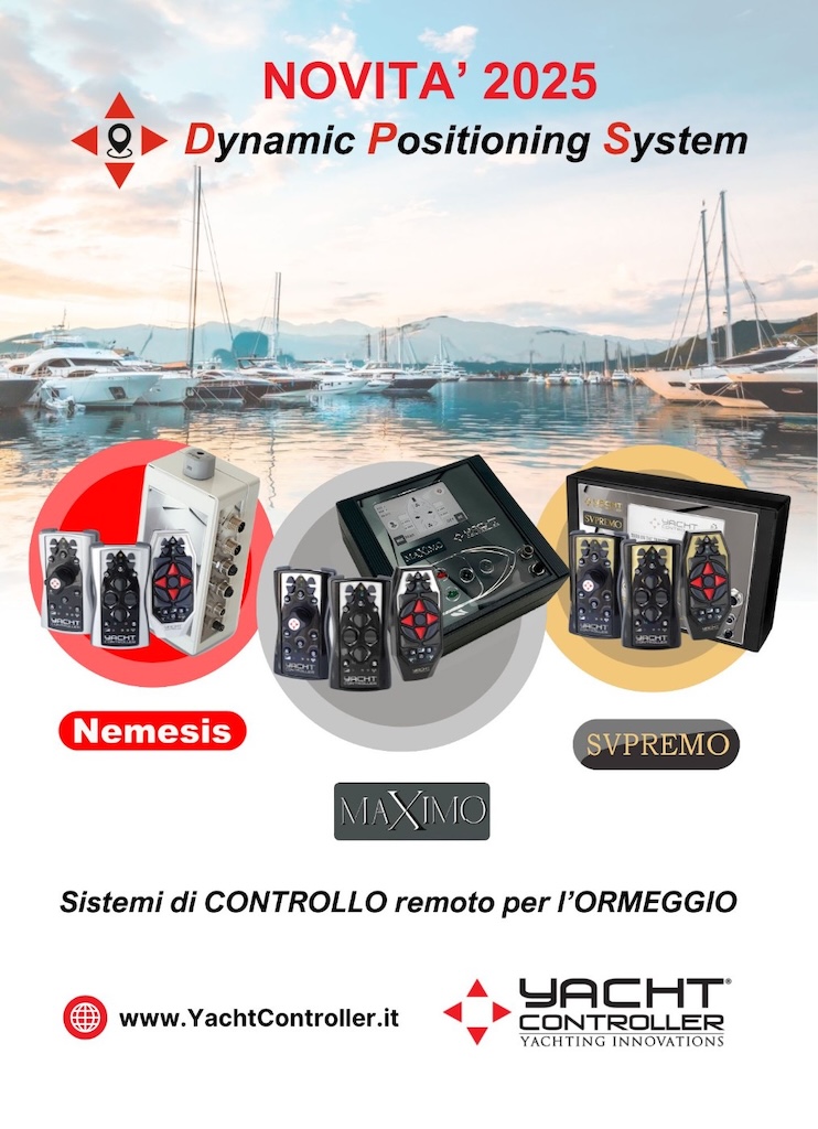 Oltre 26.000 yacht nel mondo scelgono Yacht Controller: manovre sicure, fluide e senza stress da oltre 20 anni.