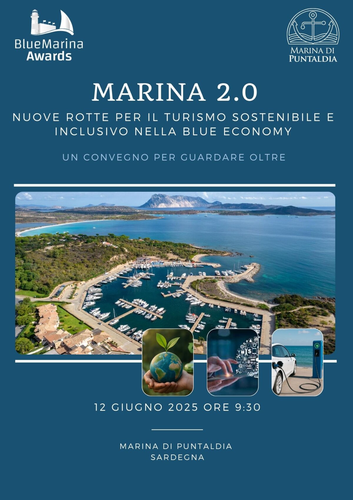Blue Marina Awards a Marina di Puntaldia 12 giugno: convegno su turismo culturale sostenibile e porti del futuro.