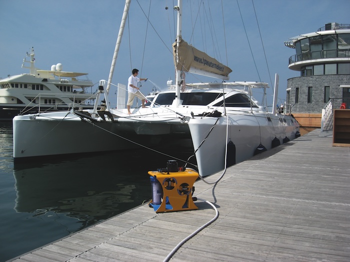 dissalatore in banchina