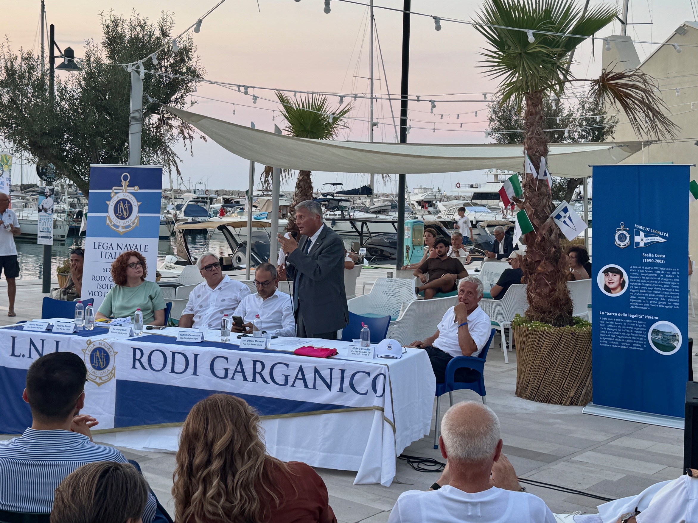 La barca "Helena", intitolata a Stella Costa, entra nella flotta della legalità della Lega Navale Italiana.