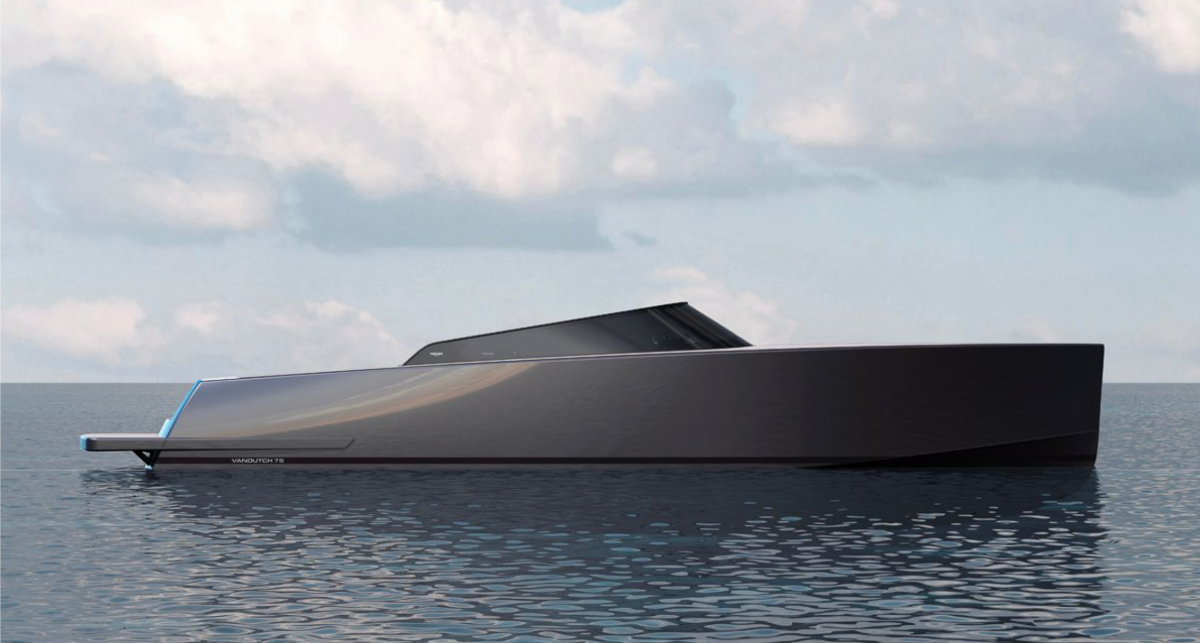 VanDutch 75 debutta al Cannes Yachting Festival 2025: yacht di lusso da 22 metri con design rivoluzionario