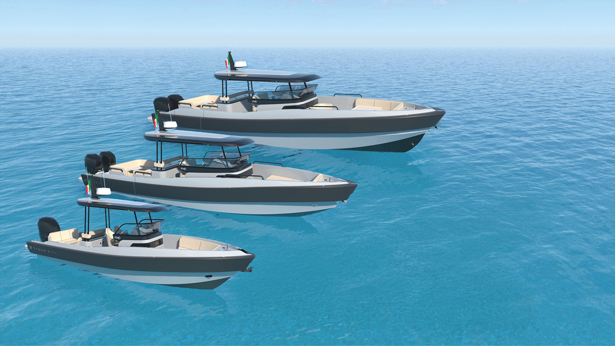 TYKUN: nuove chase boats di lusso in alluminio da 8,5-12,5m. Design Spadolini, oltre 55 nodi, debutto Monaco Yacht Show 2025.