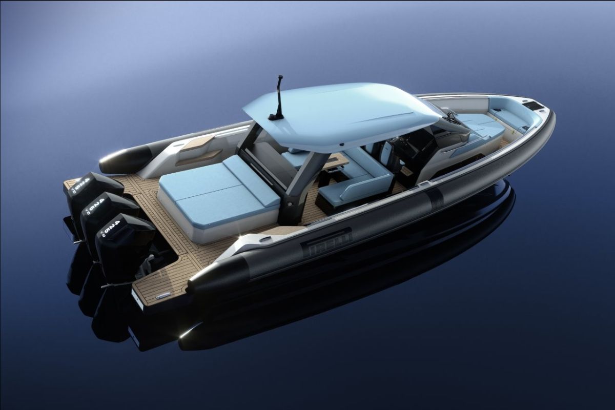 Al Cannes Yachting Festival anteprima mondiale del Pirelli 47 e lo Strider 13 KNT x Sacs con stile e innovazione.