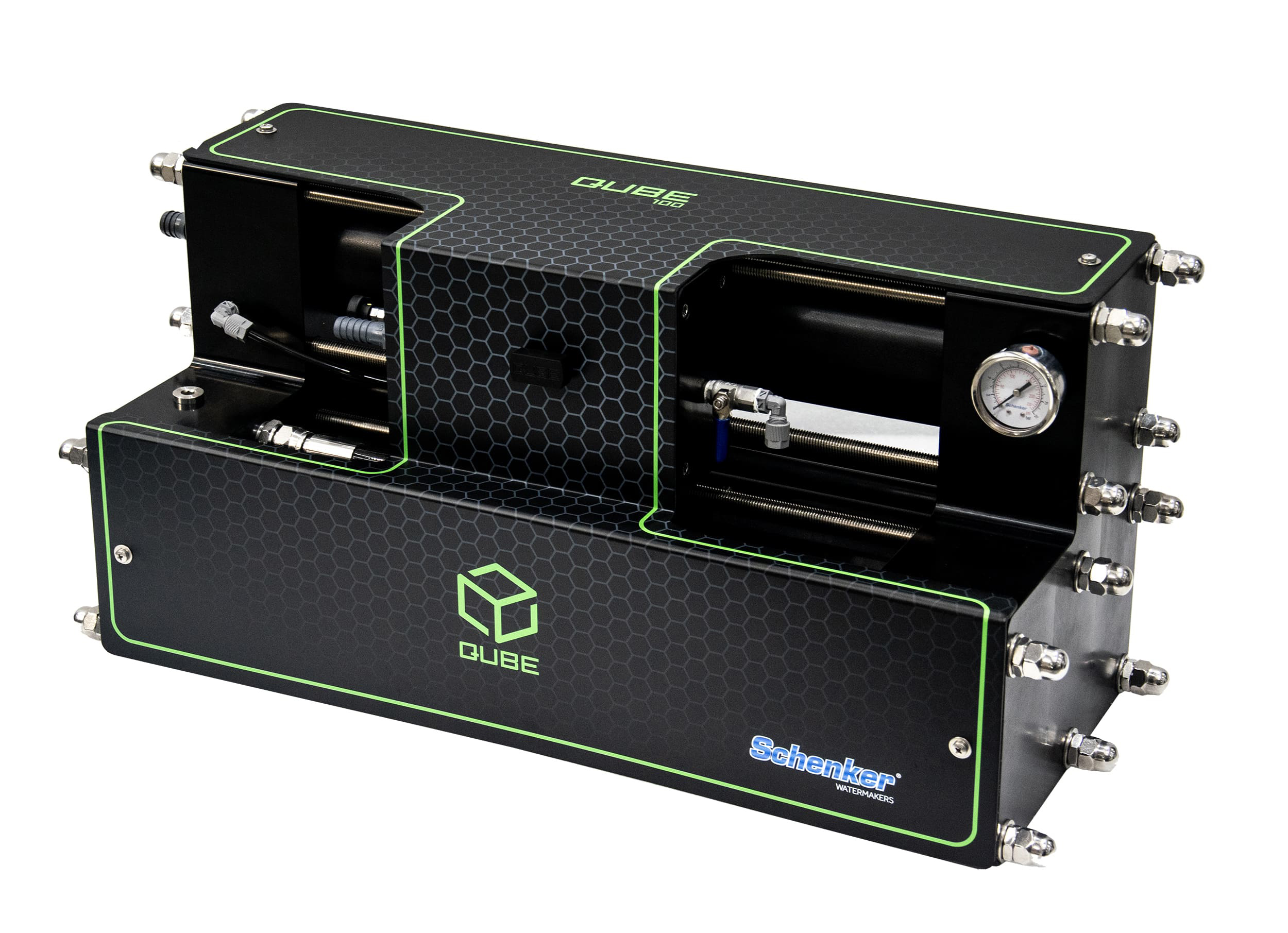 QUBE è il nuovo dissalatore Schenker: design compatto, alta efficienza, consumi minimi e silenziosità Made in Italy.