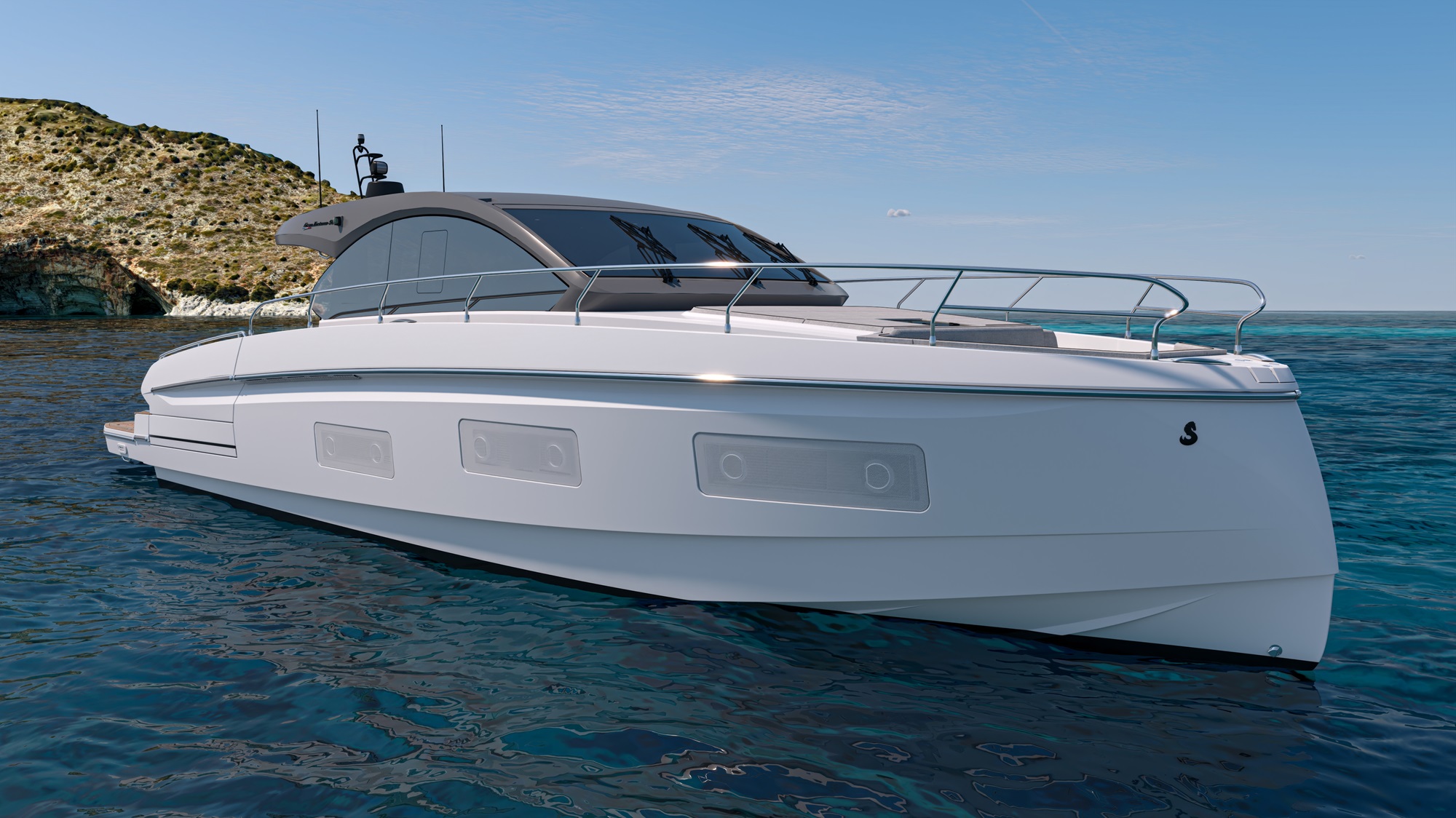 Beneteau svela il Gran Turismo 50, ammiraglia innovativa con design esclusivo e comfort da villa sul mare.